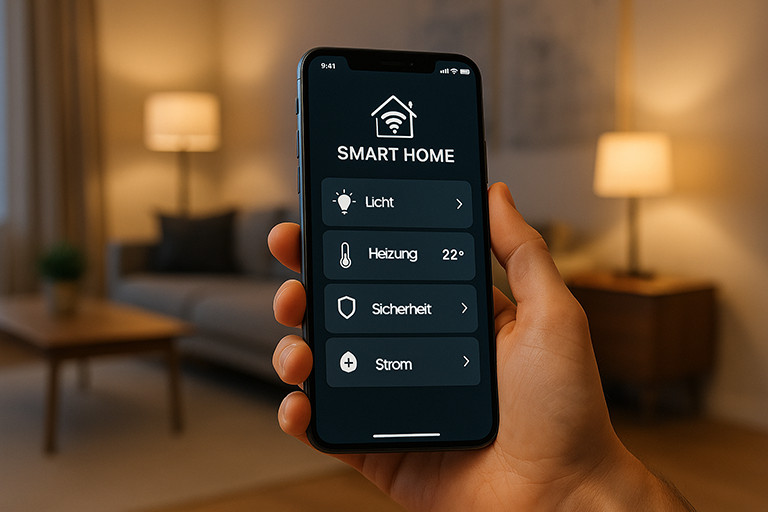 Smart Home Steuerung per App