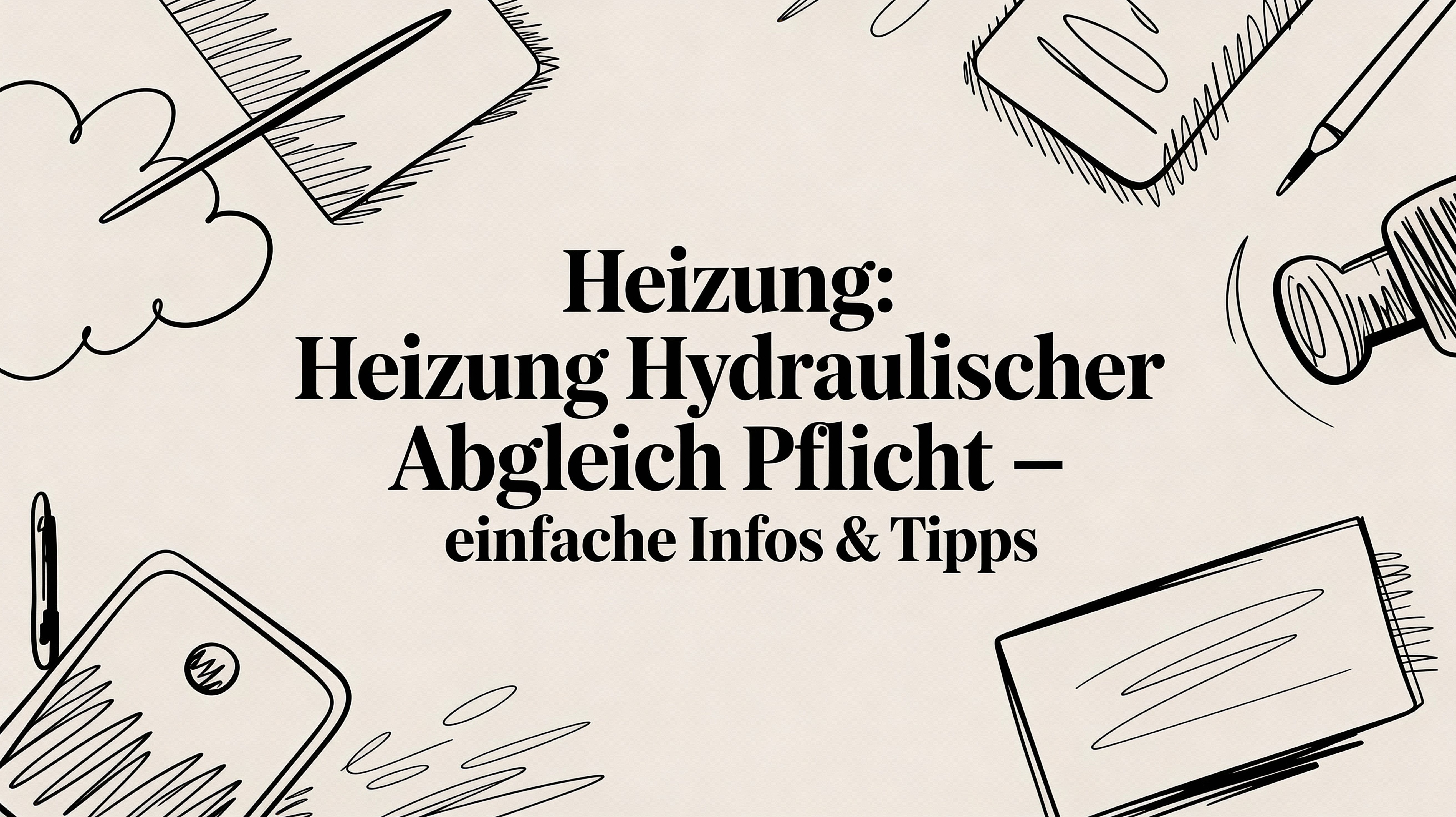 Heizung Hydraulischer Abgleich Pflicht