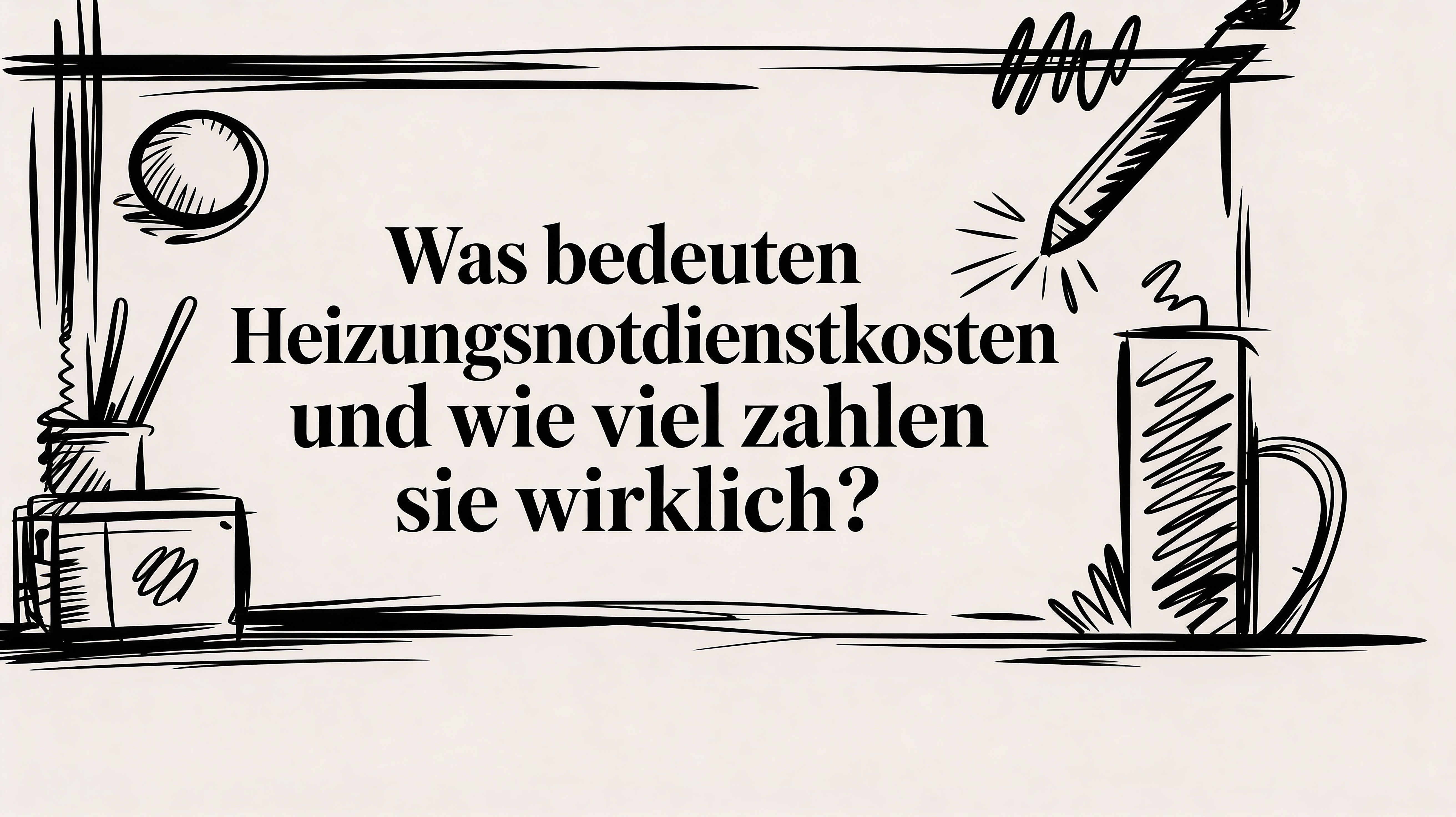 Was bedeuten heizung notdienst kosten und wie viel zahlen Sie wirklich?
