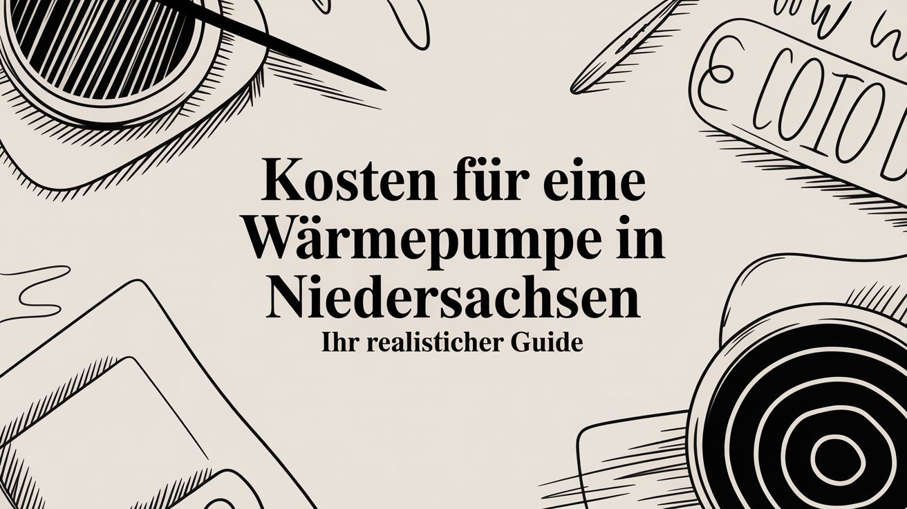 Kosten für eine Wärmepumpe in Niedersachsen Ihr realistischer Guide
