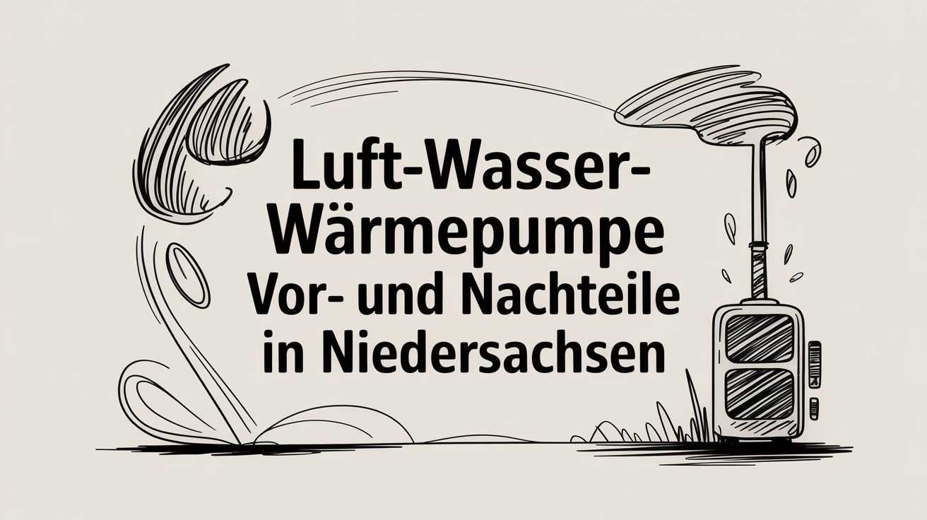 Luft-Wasser-Wärmepumpe Vor- und Nachteile in Niedersachsen