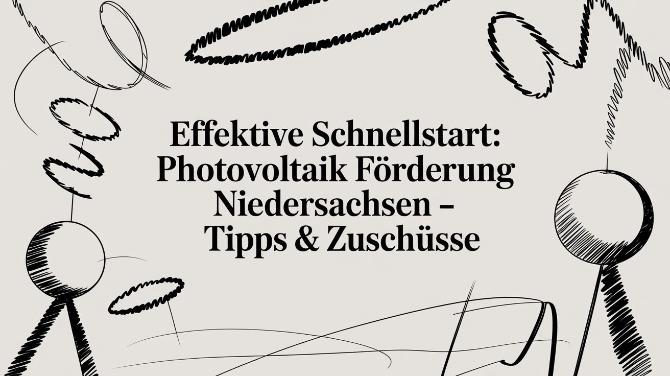 Effektive Schnellstart: photovoltaik förderung niedersachsen – Tipps & Zuschüsse