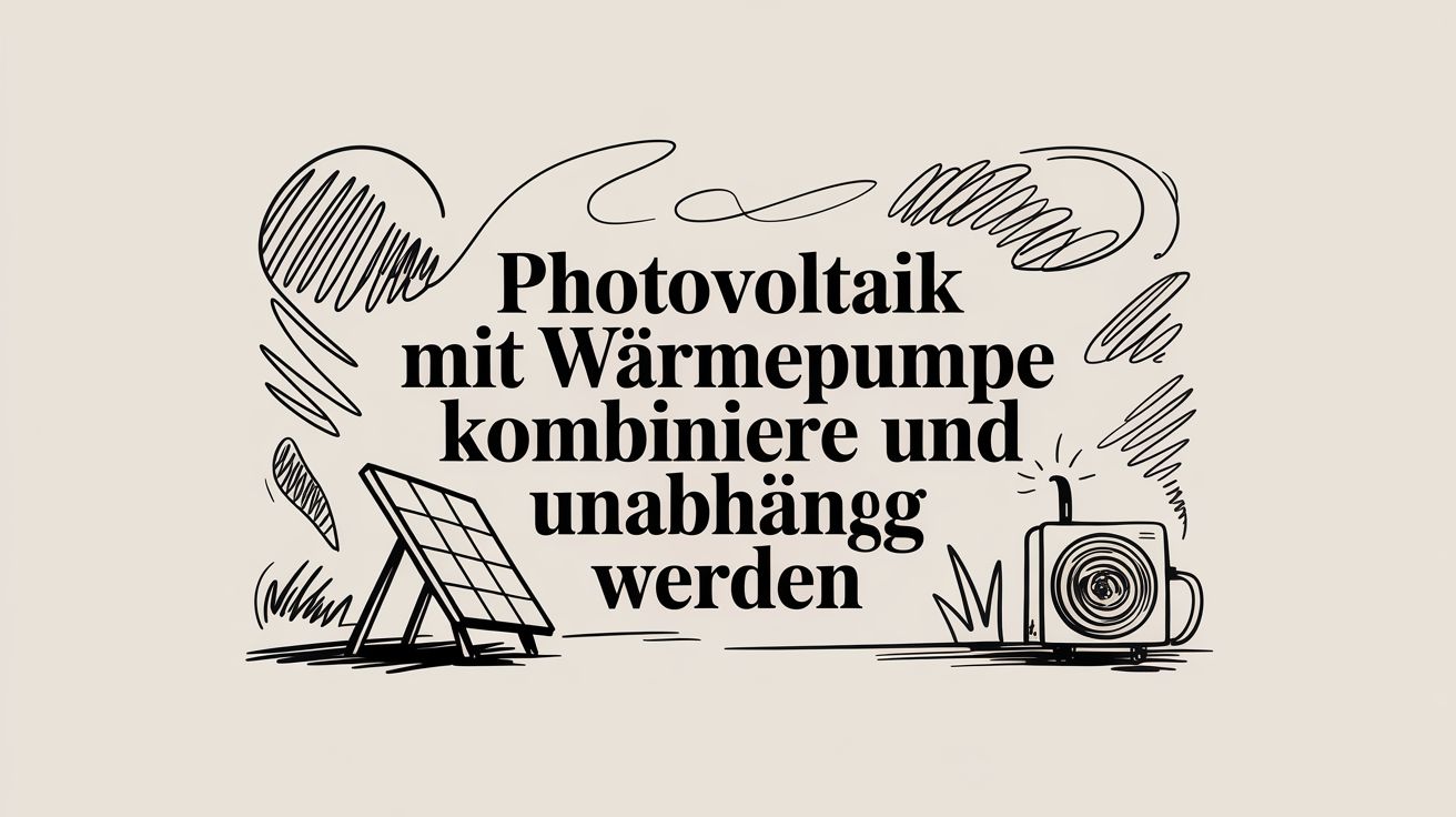 Photovoltaik mit wärmepumpe kombinieren und unabhängig werden