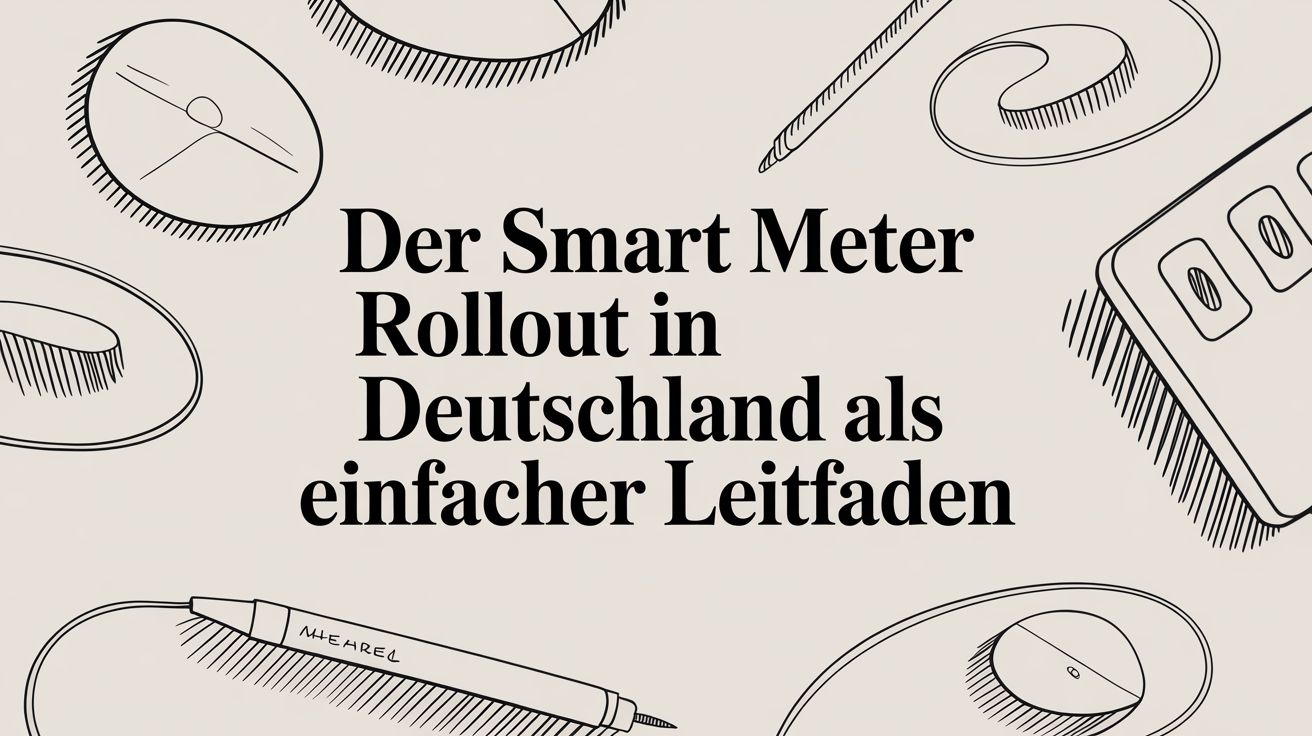 Der Smart Meter Rollout in Deutschland als einfacher Leitfaden