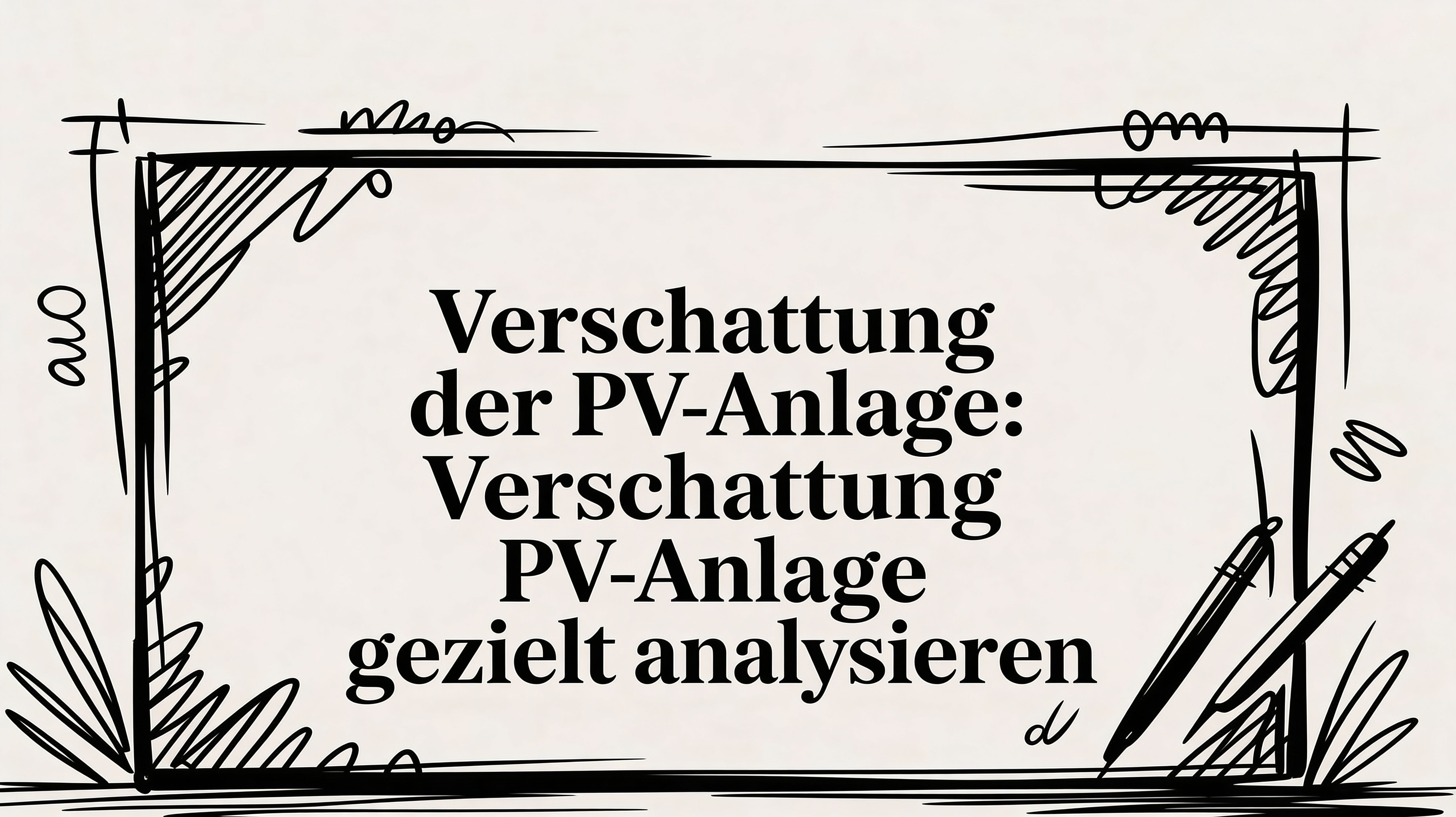 Verschattung der PV-Anlage: verschattung pv anlage gezielt analysieren